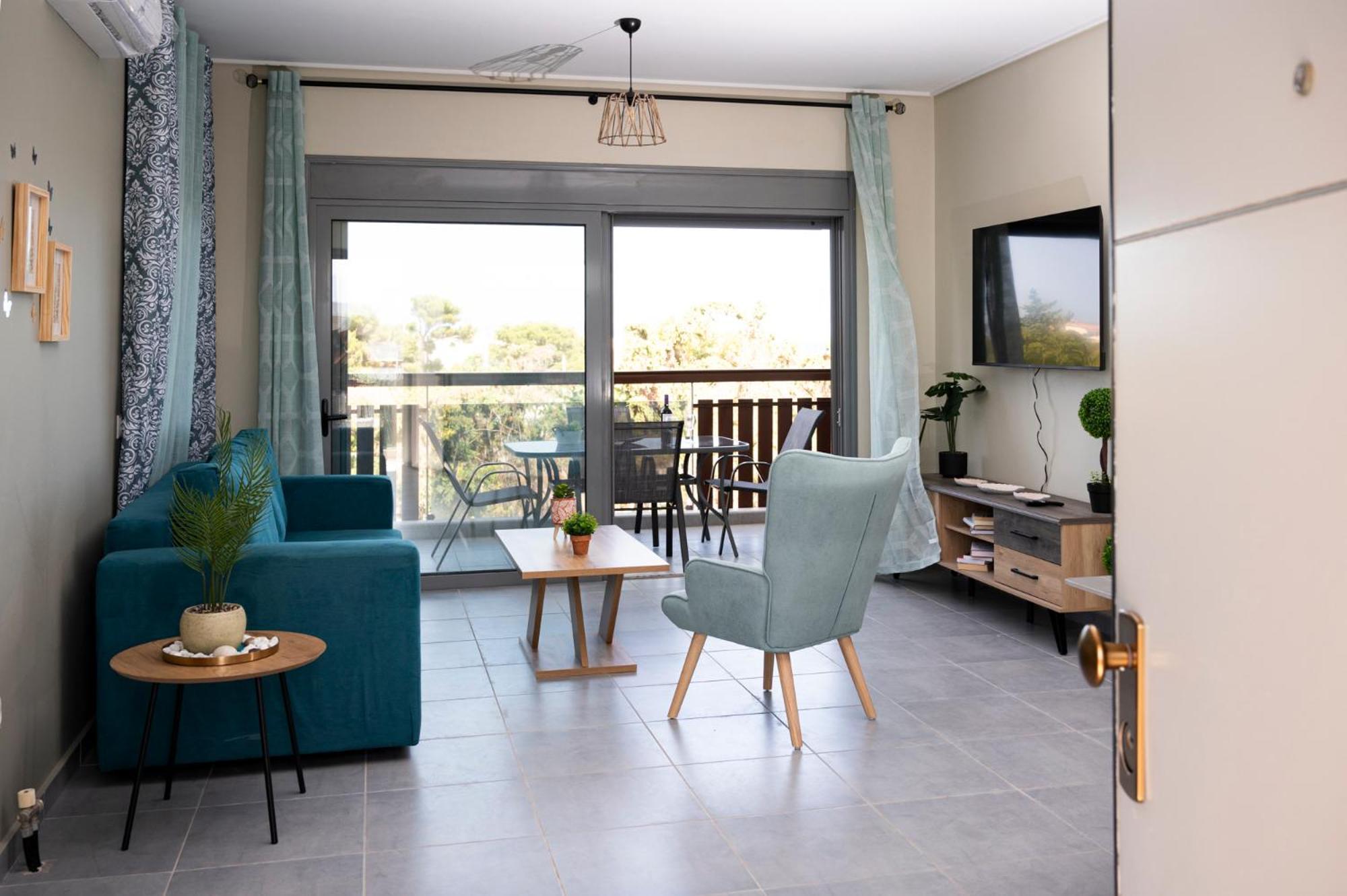 Oceanis Apartments Artemida  Buitenkant foto